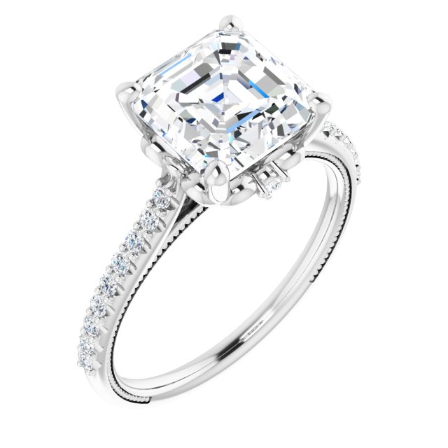 14k-white-gold-asscher,18k-white-gold-asscher,platinum-asscher