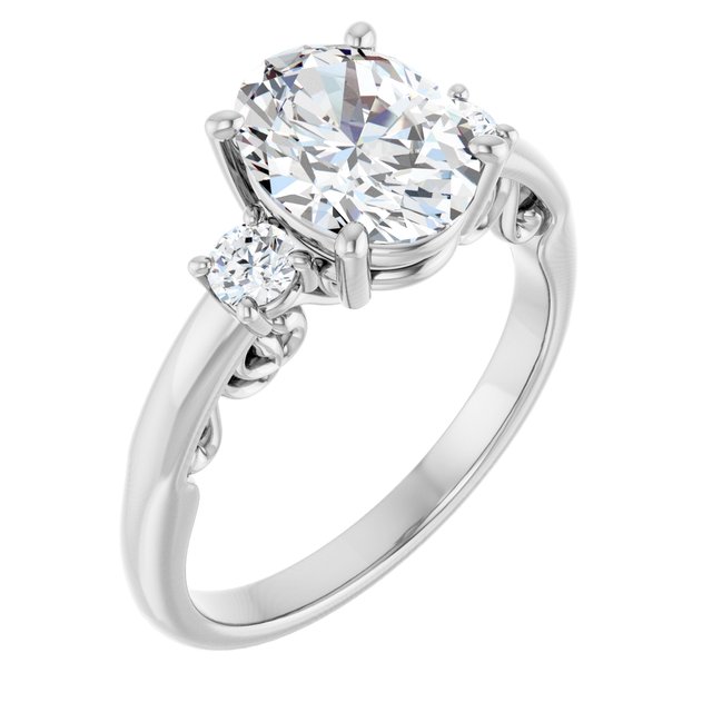 14k-white-gold-oval,18k-white-gold-oval,platinum-oval