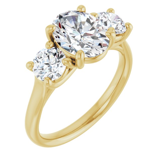 18k-yellow-gold-oval,14k-yellow-gold-oval