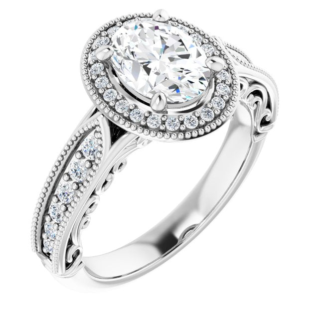 14k-white-gold-oval,18k-white-gold-oval,platinum-oval