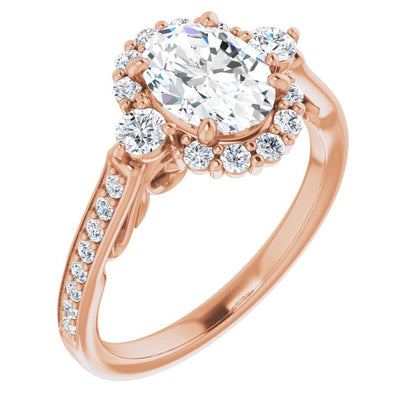 14k-rose-gold-oval,18k-rose-gold-oval