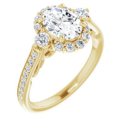14k-yellow-gold-oval,18k-yellow-gold-oval