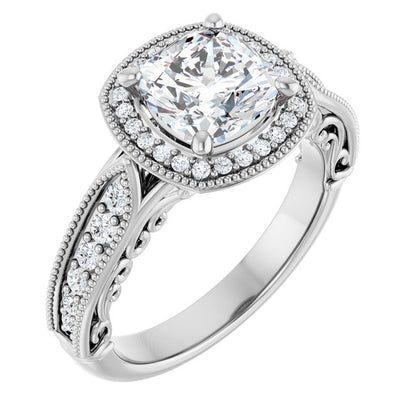 14k-white-gold-cushion,18k-white-gold-cushion,platinum-cushion