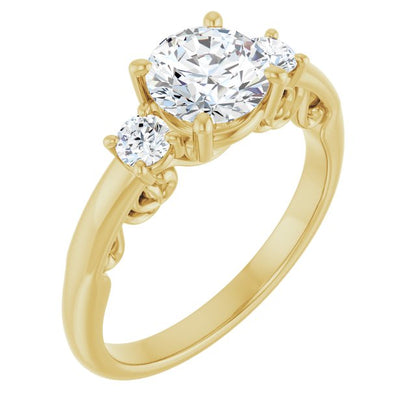 14k-yellow-gold-round,18k-yellow-gold-round