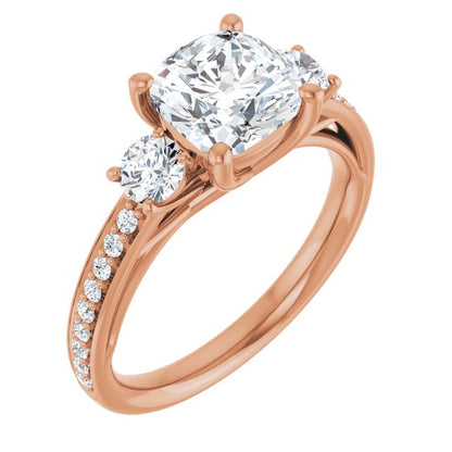 14k-rose-gold-cushion,18k-rose-gold-cushion