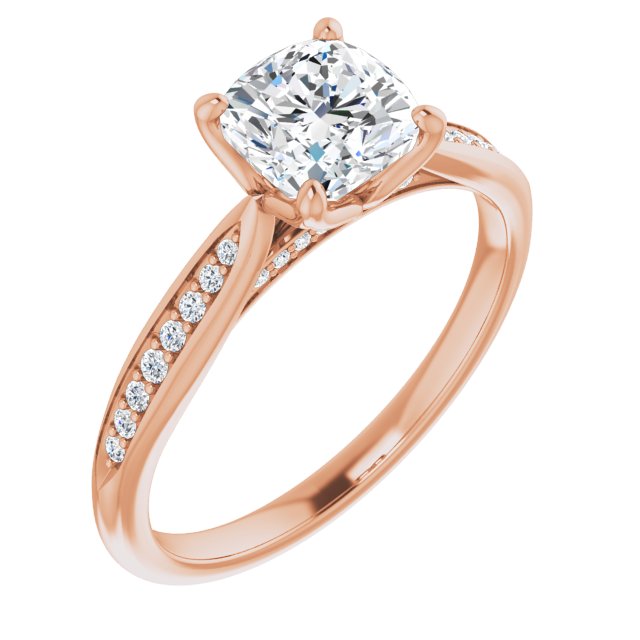 14k-rose-gold-cushion,18k-rose-gold-cushion