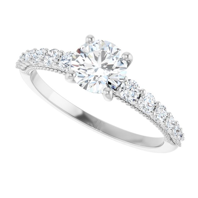 round-accented-engagement-ring-mounting