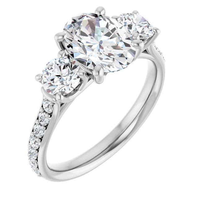 14k-white-gold-oval,18k-white-gold-oval,platinum-oval