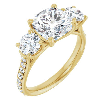 14k-yellow-gold-cushion,18k-yellow-gold-cushion