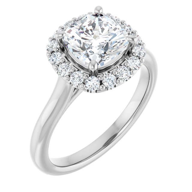 14k-white-gold-cushion,18k-white-gold-cushion,platinum-cushion
