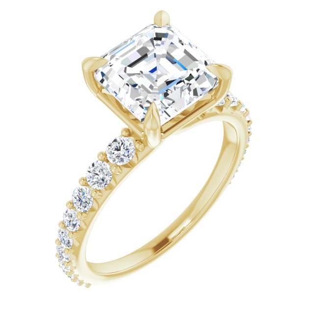 14k-yellow-gold-asscher,18k-yellow-gold-asscher