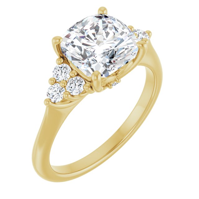 14k-yellow-gold-cushion,18k-yellow-gold-cushion