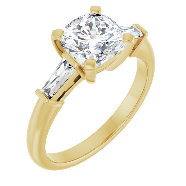 14k-yellow-gold-cushion,18k-yellow-gold-cushion