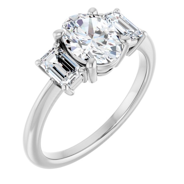 platinum-oval