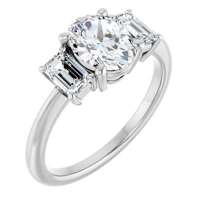platinum-oval
