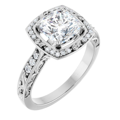 14k-white-gold-cushion,18k-white-gold-cushion,platinum-cushion