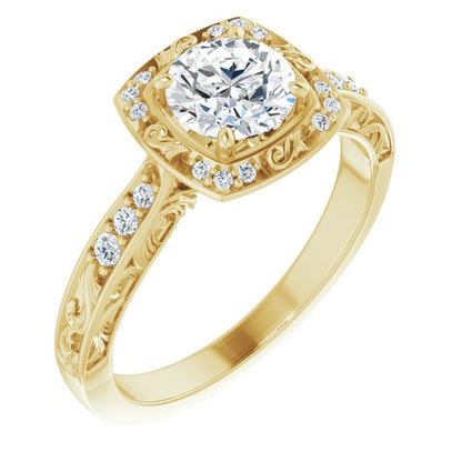 14k-yellow-gold-round,18k-yellow-gold-round