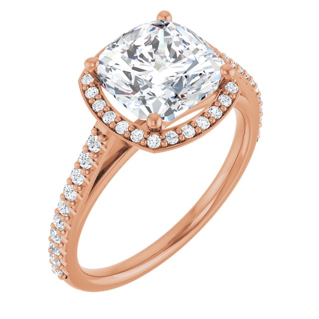 14k-rose-gold-cushion,18k-rose-gold-cushion