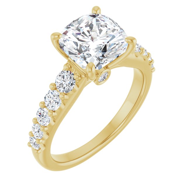 14k-yellow-gold-cushion,18k-yellow-gold-cushion