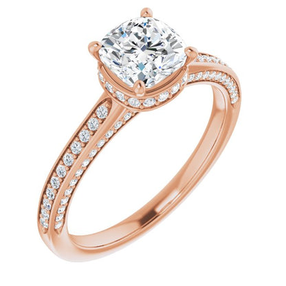 14k-rose-gold-cushion,18k-rose-gold-cushion