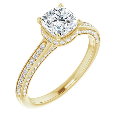 14k-yellow-gold-cushion,18k-yellow-gold-cushion