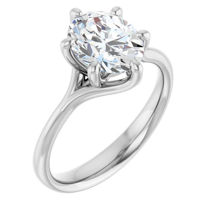 platinum-oval