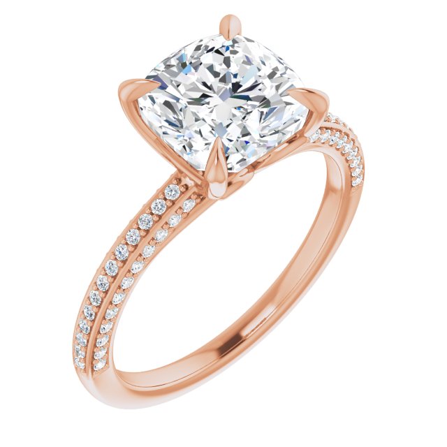 14k-rose-gold-cushion,18k-rose-gold-cushion
