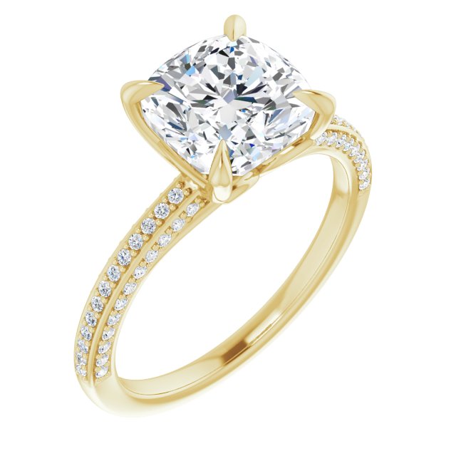 14k-yellow-gold-cushion,18k-yellow-gold-cushion