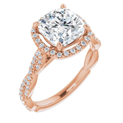 14k-rose-gold-cushion,18k-rose-gold-cushion