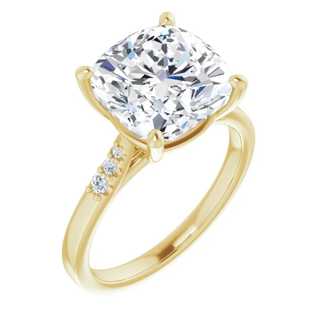 14k-yellow-gold-cushion,18k-yellow-gold-cushion