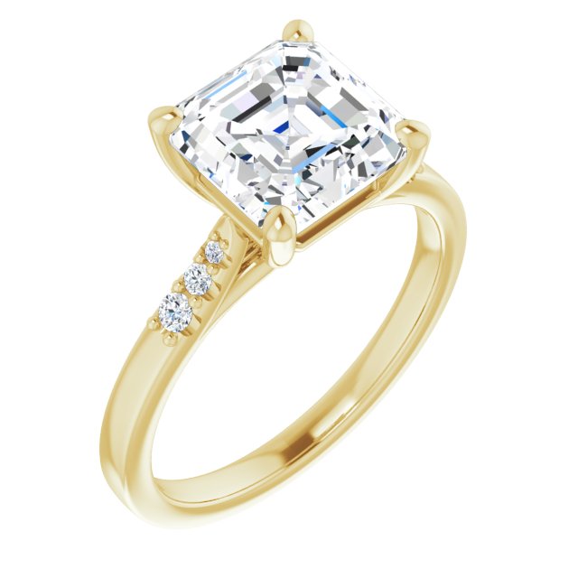 14k-yellow-gold-asscher,18k-yellow-gold-asscher