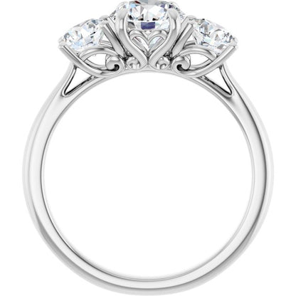 round-three-stone-engagement-ring-mounting
