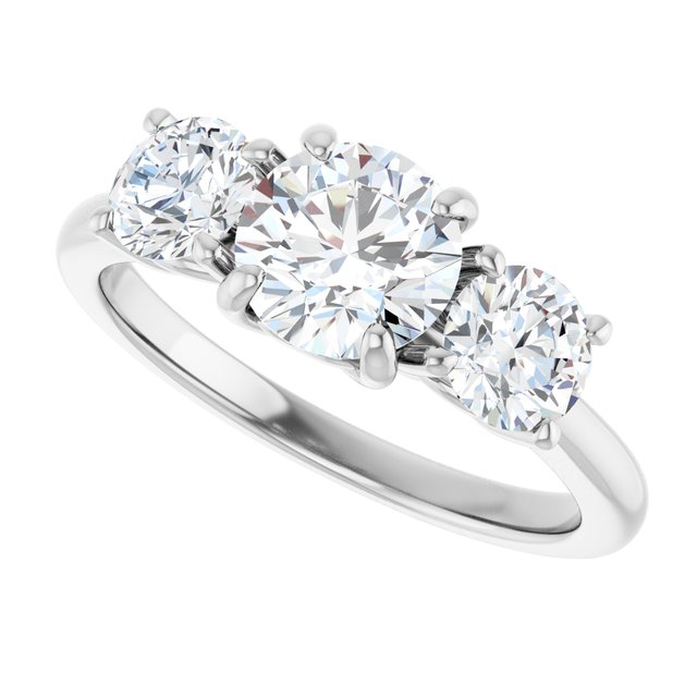 round-three-stone-engagement-ring-mounting
