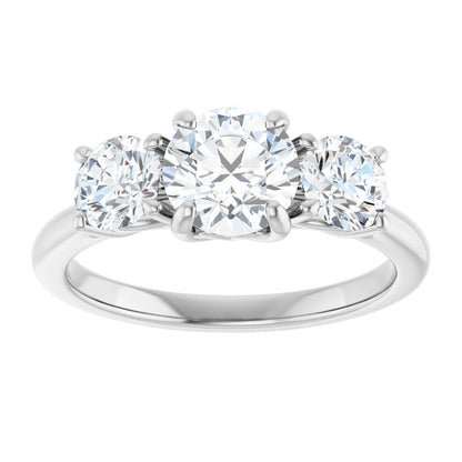 round-three-stone-engagement-ring-mounting