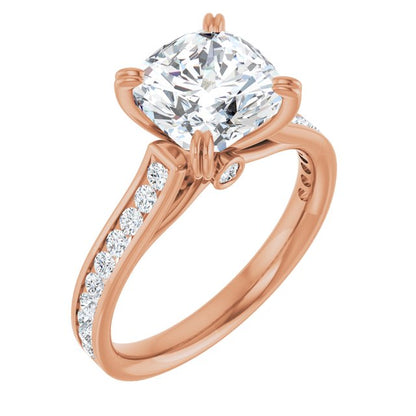 14k-rose-gold-cushion,18k-rose-gold-cushion