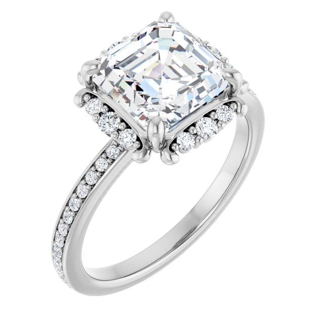 14k-white-gold-asscher,18k-white-gold-asscher,platinum-asscher