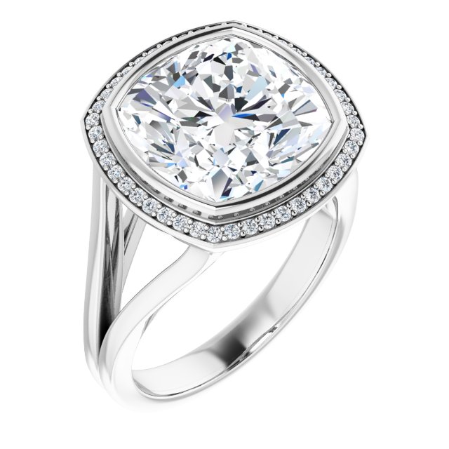 14k-white-gold-cushion,18k-white-gold-cushion,platinum-cushion