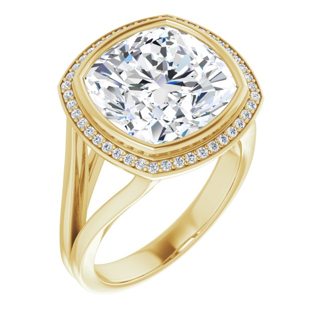 14k-yellow-gold-cushion,18k-yellow-gold-cushion