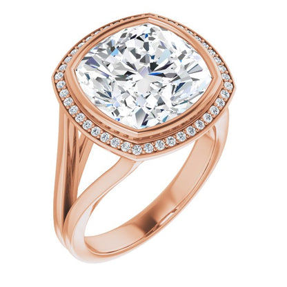 14k-rose-gold-cushion,18k-rose-gold-cushion