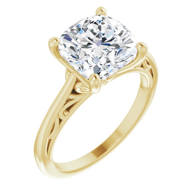 14k-yellow-gold-cushion,18k-yellow-gold-cushion