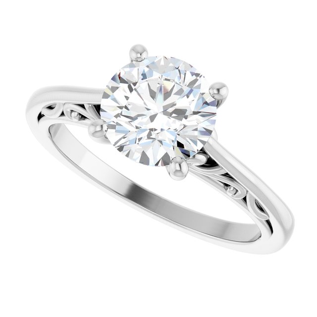 round-solitaire-engagement-ring-mounting