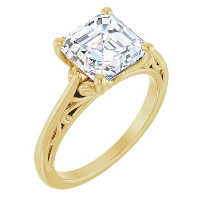14k-yellow-gold-asscher,18k-yellow-gold-asscher