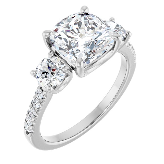 14k-white-gold-cushion,18k-white-gold-cushion,platinum-cushion