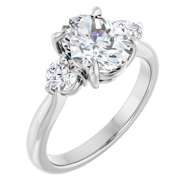 platinum-oval
