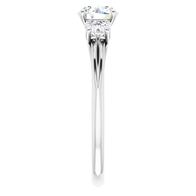 round-three-stone-engagement-ring-mounting