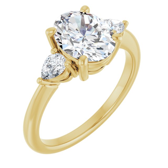 14k-yellow-gold-oval,18k-yellow-gold-oval