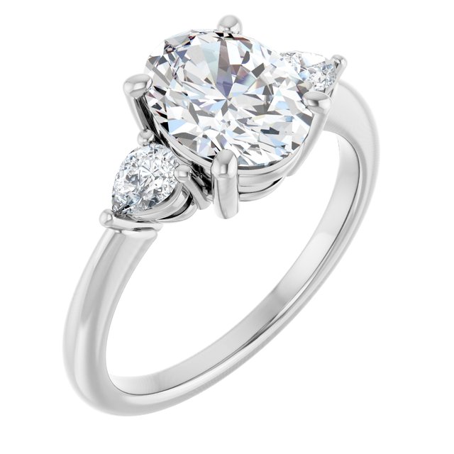 14k-white-gold-oval,18k-white-gold-oval,platinum-oval