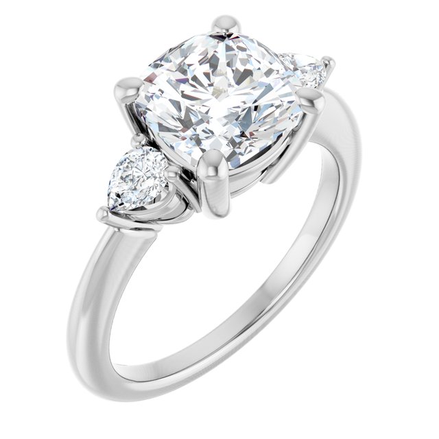 14k-white-gold-cushion,18k-white-gold-cushion,platinum-cushion