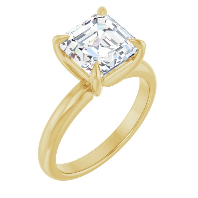 14k-yellow-gold-asscher,18k-yellow-gold-asscher