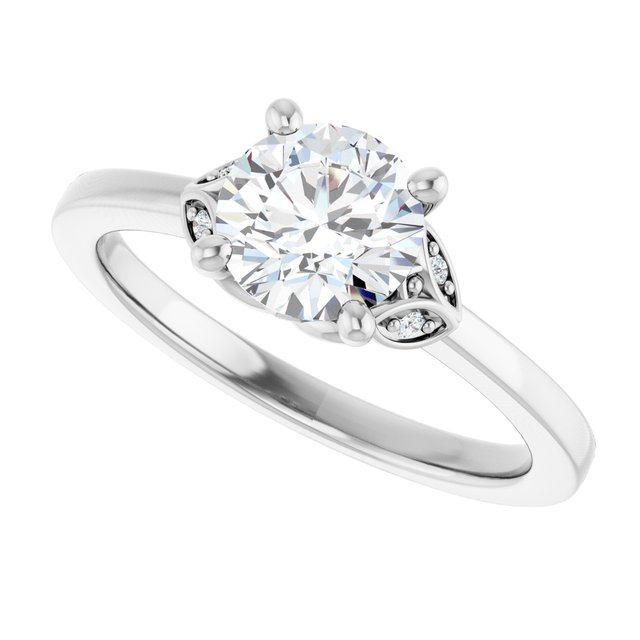 round-engagement-ring-mounting